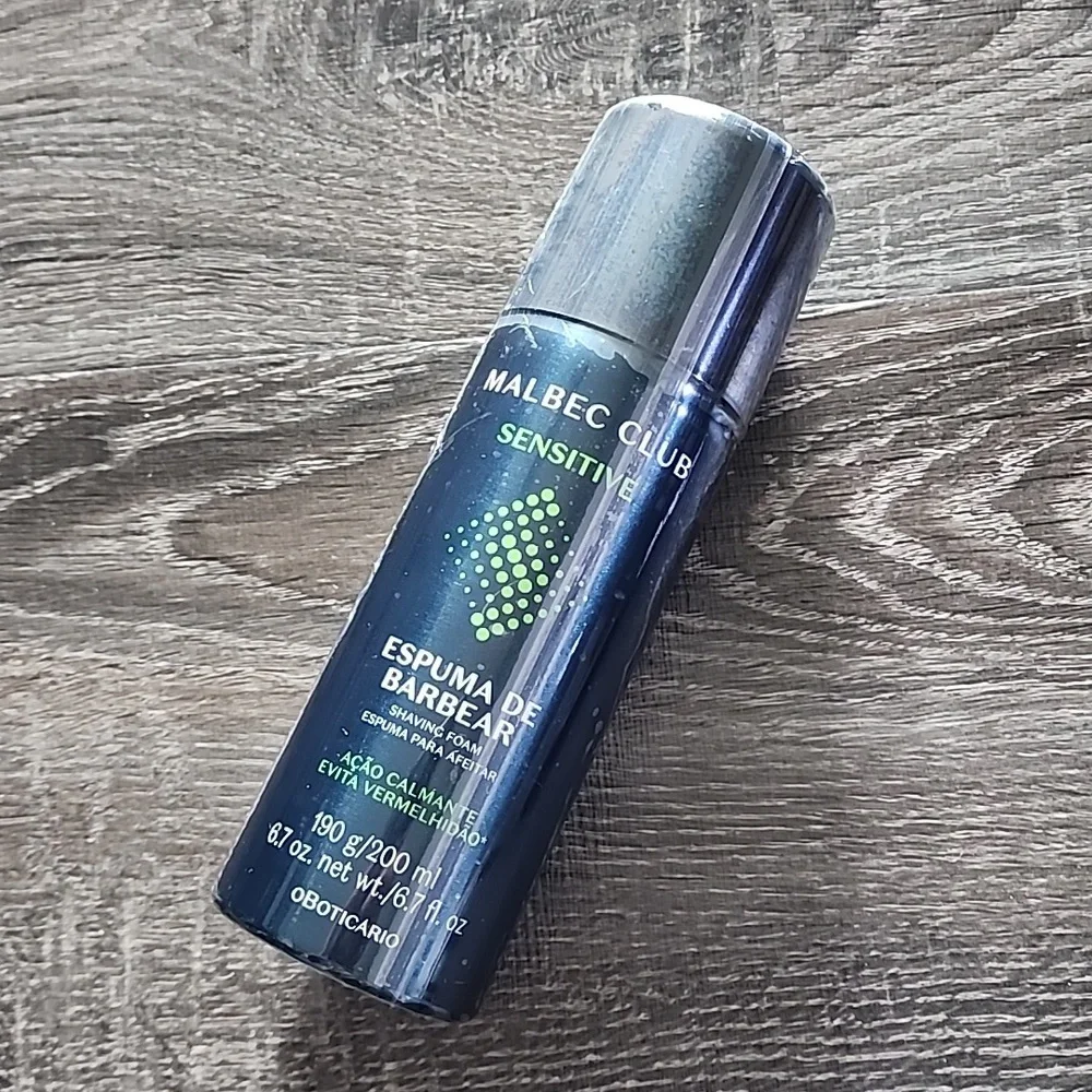🎉 O Boticario 'Malbec Club' sensitive skin Shaving Foam 🎉